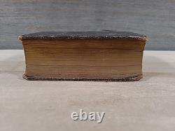 BIBLE SAINTE 1845 PHILADELPHIE VERSION ANGLAISE BIBLE POLYGLOTTE ANTERIEURE À LA GUERRE DE SECESSION ANCIENNE