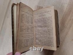 BIBLE SAINTE 1845 PHILADELPHIE VERSION ANGLAISE BIBLE POLYGLOTTE ANTERIEURE À LA GUERRE DE SECESSION ANCIENNE