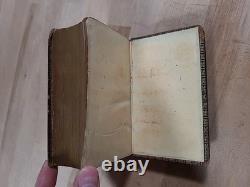 BIBLE SAINTE 1845 PHILADELPHIE VERSION ANGLAISE BIBLE POLYGLOTTE ANTERIEURE À LA GUERRE DE SECESSION ANCIENNE