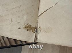 BIBLE SAINTE 1867 antique en cuir POST-GUERRE CIVILE INGRAM COBBIN ancienne ILLUSTRÉE