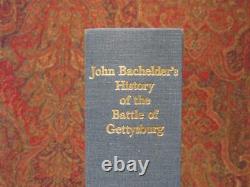 Bataille De Gettysburg Par John Bachelder CIVIL Guerre Dj En Mylar Cover Fine