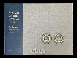 Bataille de la guerre civile 1861-65 Impressions complètes de Kurz & Allison #1618/7700 Livre