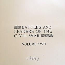 Batailles Et Dirigeants De La Guerre Civile Volume 2 Underwood Johnson New York 1885