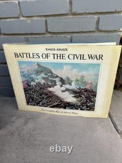 Batailles de la guerre civile Les estampes complètes de Kurz et Allison 1979 ÉDITION FAIRFAX