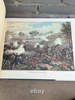 Batailles de la guerre civile Les estampes complètes de Kurz et Allison 1979 ÉDITION FAIRFAX