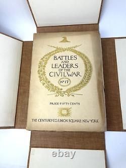 Batailles et Chefs de la Guerre Civile 32 Volumes Originaux en Enveloppes dans des Étuis