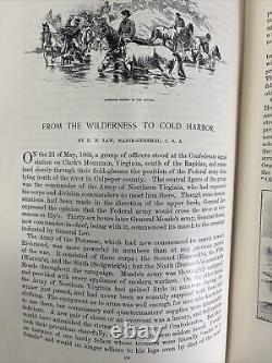 Batailles et Chefs de la Guerre Civile 32 Volumes Originaux en Enveloppes dans des Étuis