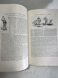 Batailles et Chefs de la Guerre Civile 32 Volumes Originaux en Enveloppes dans des Étuis
