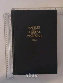 Batailles et chefs de la guerre de Sécession : ensemble rare complet de quatre volumes de 1914