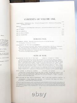 Batailles et leaders de la Guerre Civile Volumes 1-4 La Century Co NY