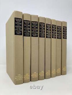 Batailles et leaders de la guerre civile 8 volumes Édition Grant-Lee 1ère édition LN HC