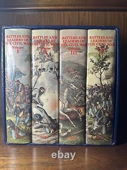 Batailles et leaders de la guerre civile. Ensemble complet de 4 volumes pour collectionneurs.