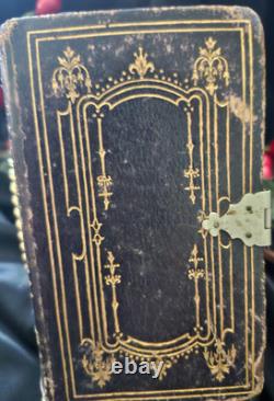 Bible Sainte Antiquaire Rare de 1848 par Commandement Spécial de Sa Majesté avant la Guerre Civile