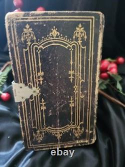 Bible Sainte Antiquaire Rare de 1848 par Commandement Spécial de Sa Majesté avant la Guerre Civile