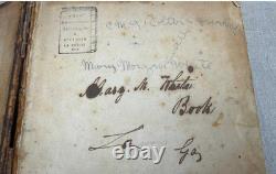 Bible Sainte de la Société Américaine de 1858 La Grange Géorgie Milice Nancy Hart Guerre Civile