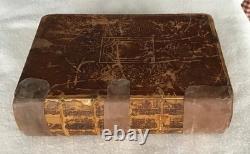 Bible Sainte de la Société Américaine de 1858 La Grange Géorgie Milice Nancy Hart Guerre Civile
