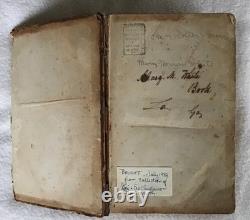 Bible Sainte de la Société Américaine de 1858 La Grange Géorgie Milice Nancy Hart Guerre Civile