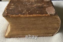 Bible Sainte de la Société Américaine de 1858 La Grange Géorgie Milice Nancy Hart Guerre Civile