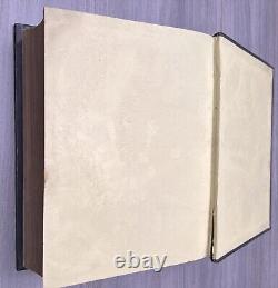 Bible de dévotion familiale antique de 1853, pré-guerre civile, propre, Alexander Fletcher
