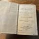 Bible De L'hôpital Du Nouveau Testament De La Guerre Civile De 1862, Société Biblique Américaine