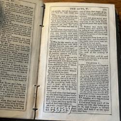 Bible de l'Hôpital du Nouveau Testament de la Guerre Civile de 1862, Société Biblique Américaine