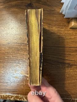 Bible de poche 1863 époque de la guerre de Sécession. L'Évangile selon Saint Luc
