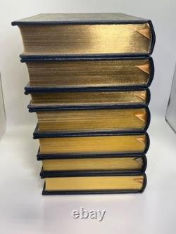 Bibliothèque de la Guerre Civile Lot de 7 Ensemble Incomplet - Easton Press Relié Varié