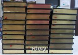 Bibliothèque des Collectionneurs Time-Life sur la Guerre Civile, Lot de 29 Reliures en Cuir Embossées HC/LN