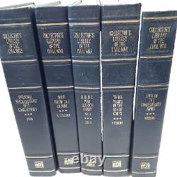 Bibliothèque du Collectionneur de la Guerre Civile Time Life Books - 30 livres reliés en cuir