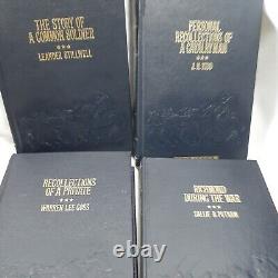 Bibliothèque du Collectionneur de la Guerre Civile Time Life Books - 30 livres reliés en cuir