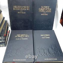 Bibliothèque du Collectionneur de la Guerre Civile Time Life Books - 30 livres reliés en cuir