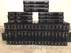 Bibliothèque du collectionneur de livres en cuir de la Guerre Civile - Life Books 28 livres reliés en cuir