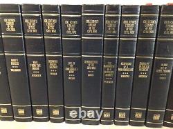 Bibliothèque du collectionneur de livres en cuir de la Guerre Civile - Life Books 28 livres reliés en cuir