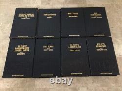 Bibliothèque du collectionneur de livres en cuir de la Guerre Civile - Life Books 28 livres reliés en cuir