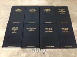 Bibliothèque du collectionneur de livres en cuir de la Guerre Civile - Life Books 28 livres reliés en cuir