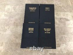Bibliothèque du collectionneur de livres en cuir de la Guerre Civile - Life Books 28 livres reliés en cuir