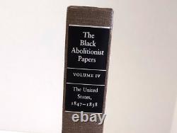 Black Abolitionist Papers The United States 1847-1858, Relié Par Ripley