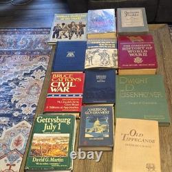 Bruce Catton Guerre Civile & Bibliothèque de Collectionneurs Histoire Illustrée Reliée