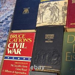 Bruce Catton Guerre Civile & Bibliothèque de Collectionneurs Histoire Illustrée Reliée