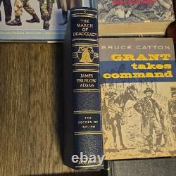 Bruce Catton Guerre Civile & Bibliothèque de Collectionneurs Histoire Illustrée Reliée