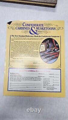 CARABINES ET MUSKETOONS CONFEDERES Par John M. Murphy, 1986 signé et numéroté