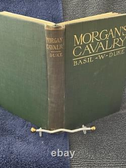 CAVALERIE DE MORGAN 1906 1ère Éd. Par Basil Duke Avec Prospectus RARE