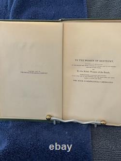 CAVALERIE DE MORGAN 1906 1ère Éd. Par Basil Duke Avec Prospectus RARE