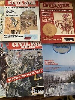 CIVIL War Vintage 21 Lot De Livres. Lire La Description