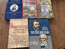 CIVIL War Vintage 21 Lot De Livres. Lire La Description