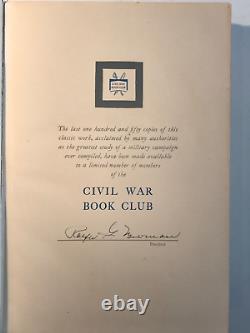 Campagne de Chancellorsville, 1910, Bigelow, Ltd ED #907, Signé, Guerre civile.