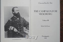 Campagne de Vicksburg signée par Ed Bearss, guerre civile, tout nouveau