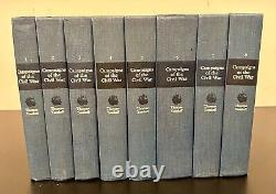 Campagnes de la Guerre Civile Volumes 1-8 par Thomas Yoseloff (1963, Relié)
