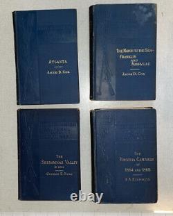 Campagnes de la guerre civile de 1883 - Ensemble de 13 volumes de la première édition de Scribner