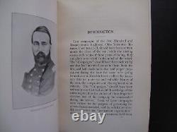Campagnes du 124e Régiment d'Infanterie Volontaire de l'Ohio Roster 1894 Portraits de la Guerre Civile